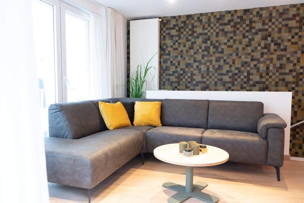 A Bien Venue - Modern Appartement, 50M Van Zee Knokke-Heist Exteriör bild